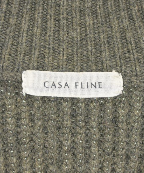 CASA FLINE（カーサフライン）ニット・セーター カーキ サイズ:F レディース/2200725446062