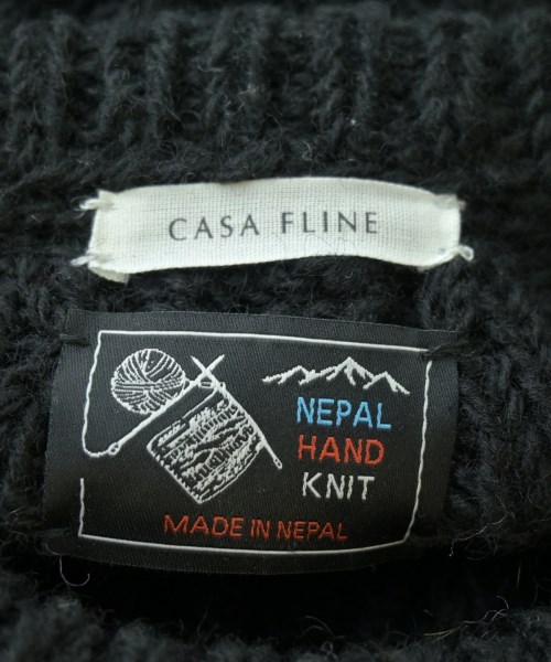 CASA FLINE（カーサフライン）ニット・セーター 黒 サイズ:F レディース/2200682097024