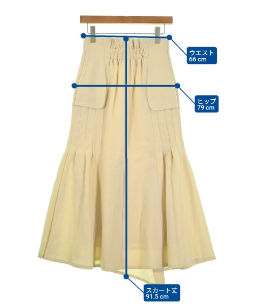CASA FLINE（カーサフライン）ロング・マキシ丈スカート ベージュ サイズ:1(S位) レディース/2200679236030