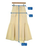 CASA FLINE（カーサフライン）ロング・マキシ丈スカート ベージュ サイズ:1(S位) レディース/2200679236030