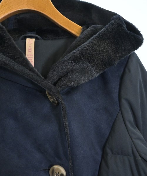 YOSOOU（ヨソオウ）ダウンコート 紺 サイズ:2(M位) レディース/2200621846034
