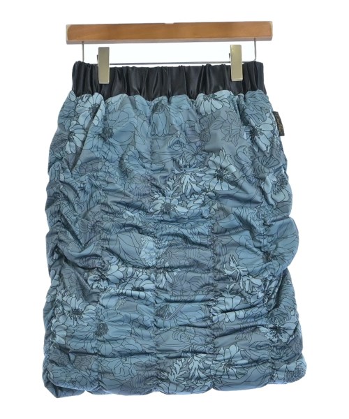 YOSOOU(ヨソオウ)ひざ丈スカート 青 サイズ:2(M位)/2200676314021