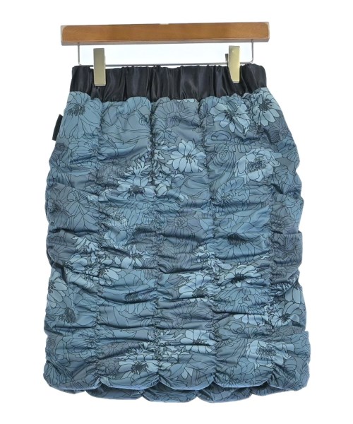YOSOOU（ヨソオウ）ひざ丈スカート 青 サイズ:2(M位) レディース/2200676314021