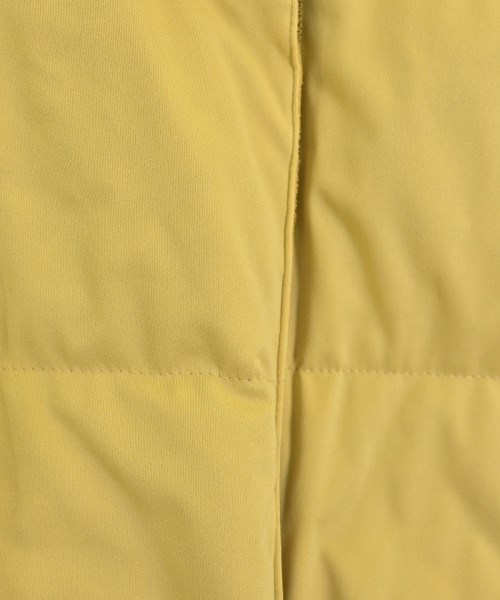 YOSOOU（ヨソオウ）ダウンジャケット/ダウンベスト 黄 サイズ:3(L位) レディース/2200645863017