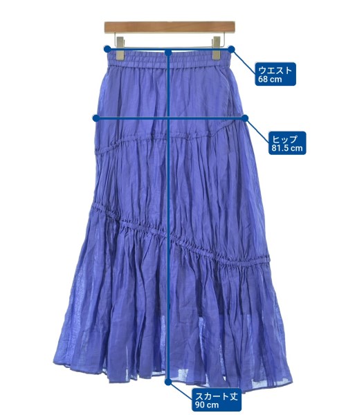 HOUSE OF LOTUS（ハウスオブロータス）ひざ丈スカート 青 サイズ:M レディース/2200639139012