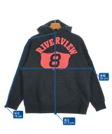 DENIM DUNGAREE（デニムアンドダンガリー）パーカー 黒 サイズ:L レディース/2200674626225