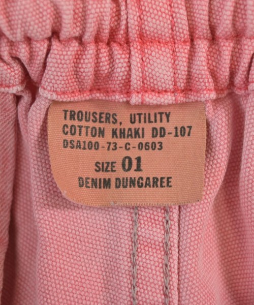 DENIM DUNGAREE（デニムアンドダンガリー）ショートパンツ ピンク サイズ:01(S位) レディース/2200702529122