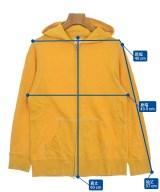 DENIM DUNGAREE（デニムアンドダンガリー）パーカー 黄 サイズ:L レディース/2200684075082