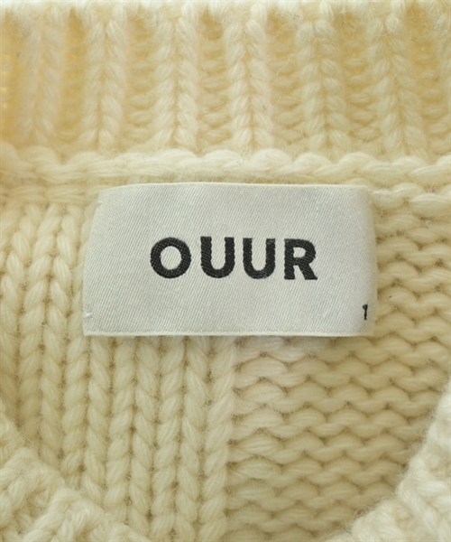 Ouur（アウアー）ニット・セーター 白 サイズ:1(S位) レディース/2200628028068