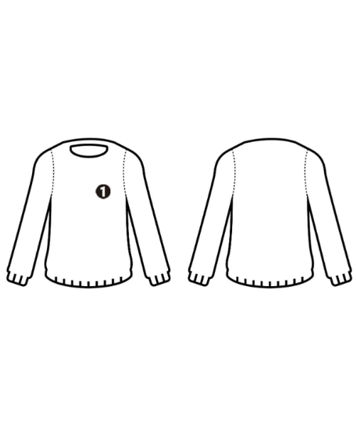 Ouur（アウアー）ニット・セーター 赤 サイズ:F レディース/2200672705403