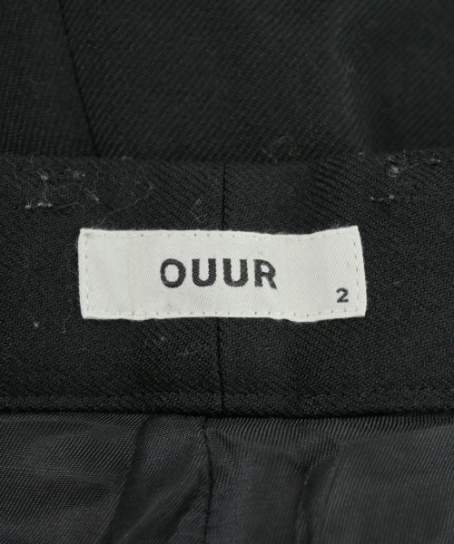 Ouur（アウアー）スラックス 黒 サイズ:2(M位) メンズ/2200705670111