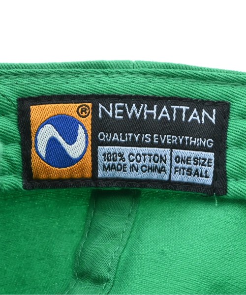 NEWHATTAN（ニューハッタン）キャップ 緑 サイズ:- メンズ/2200659899118