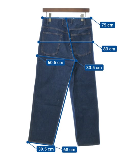 WESTOVERALLS（ウエストオーバーオールズ）デニムパンツ 青 サイズ:30(M位) メンズ/2200504418020