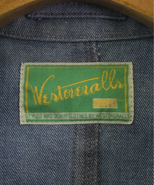 WESTOVERALLS（ウエストオーバーオールズ）カジュアルジャケット 青 サイズ:A/TYPE(S位) メンズ/2200460871020