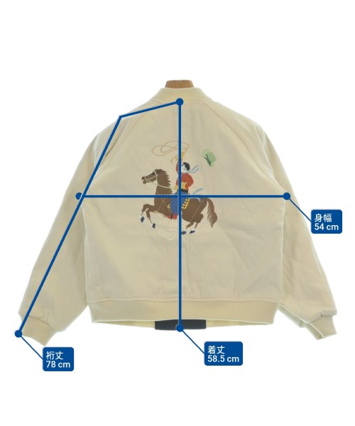 WESTOVERALLS（ウエストオーバーオールズ）ブルゾン 白 サイズ:A(S位) メンズ/2200643488014