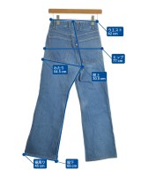 WESTOVERALLS（ウエストオーバーオールズ）デニムパンツ 青 サイズ:24(S位) レディース/2200612815049