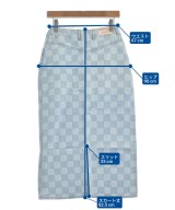 WESTOVERALLS（ウエストオーバーオールズ）ロング・マキシ丈スカート 紺 サイズ:S レディース/2200631184515