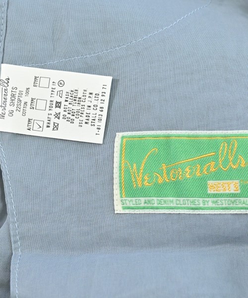 WESTOVERALLS（ウエストオーバーオールズ）ショートパンツ グレー サイズ:A/TYPE(S位) レディース/2200631184676