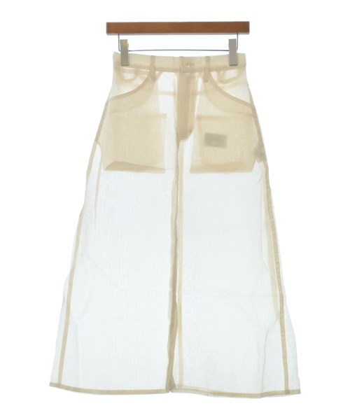 WESTOVERALLS(ウエストオーバーオールズ)ロング・マキシ丈スカート 白 サイズ:-(S位)/2200631184737