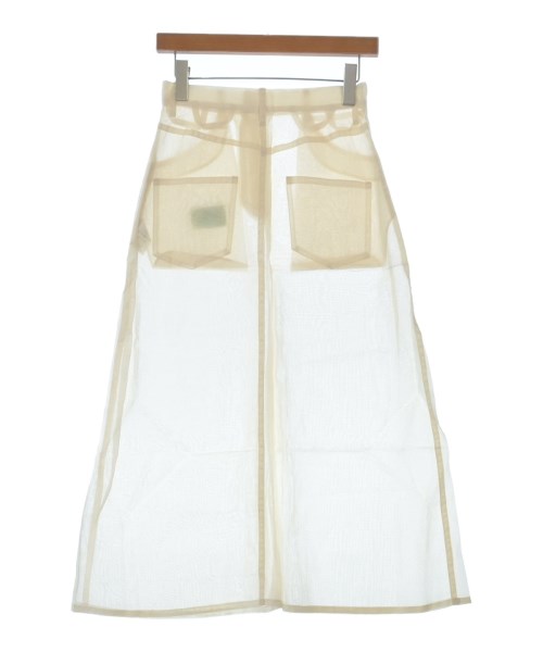 WESTOVERALLS（ウエストオーバーオールズ）ロング・マキシ丈スカート 白 サイズ:-(S位) レディース/2200631184737
