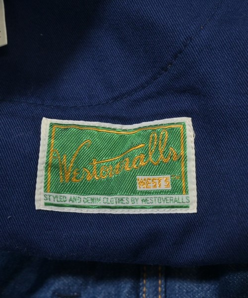 WESTOVERALLS（ウエストオーバーオールズ）デニムパンツ 青 サイズ:28(S位) メンズ/2200630733042