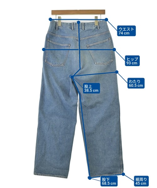 WESTOVERALLS（ウエストオーバーオールズ）デニムパンツ 青 サイズ:30(M位) メンズ/2200677155098