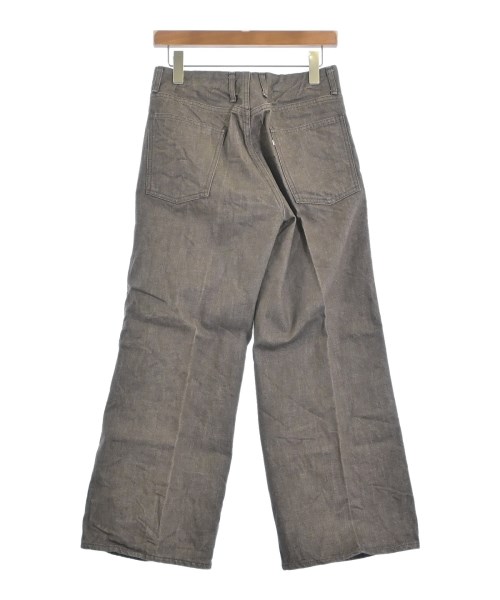 WESTOVERALLS（ウエストオーバーオールズ）デニムパンツ 茶 サイズ:27(M位) レディース/2200672064074