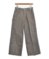 WESTOVERALLS（ウエストオーバーオールズ）デニムパンツ 茶 サイズ:27(M位) レディース/2200672064074