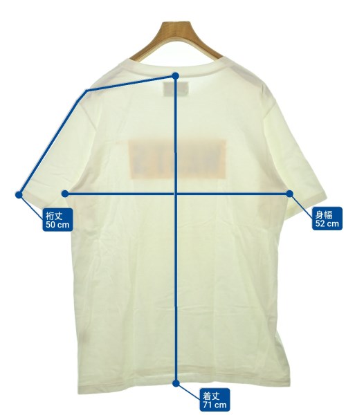 WESTOVERALLS（ウエストオーバーオールズ）Tシャツ・カットソー 白 サイズ:F メンズ/2200677927329