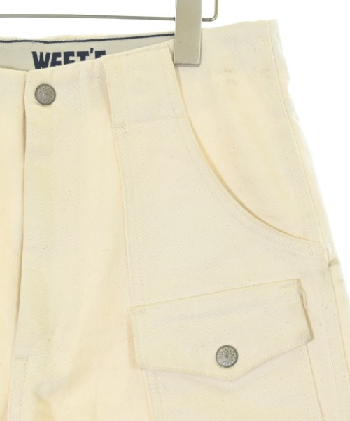 WESTOVERALLS（ウエストオーバーオールズ）デニムパンツ 白 サイズ:30(M位) メンズ/2200680973054
