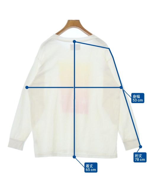 WESTOVERALLS（ウエストオーバーオールズ）Tシャツ・カットソー 白 サイズ:F レディース/2200691096094