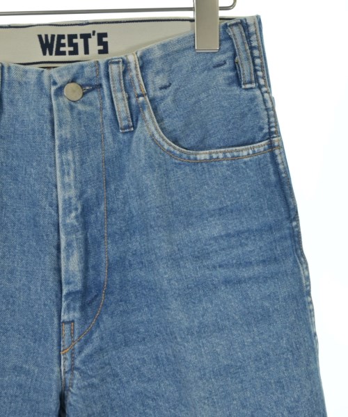 WESTOVERALLS（ウエストオーバーオールズ）デニムパンツ 青 サイズ:26(M位) レディース/2200696931017