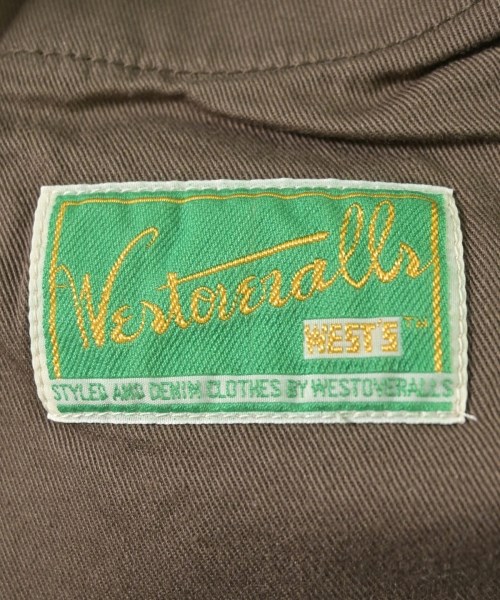 WESTOVERALLS（ウエストオーバーオールズ）デニムパンツ 茶 サイズ:28(S位) メンズ/2200698765542