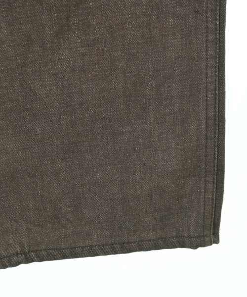 WESTOVERALLS（ウエストオーバーオールズ）デニムパンツ 茶 サイズ:28(S位) メンズ/2200698765542