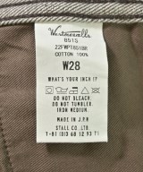 WESTOVERALLS（ウエストオーバーオールズ）デニムパンツ 茶 サイズ:28(S位) メンズ/2200698765542