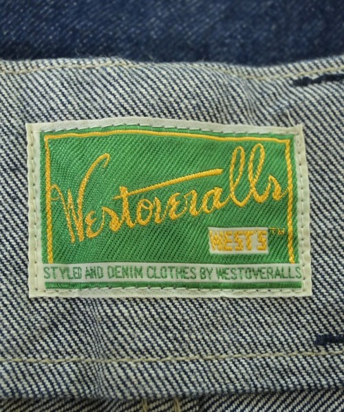 WESTOVERALLS（ウエストオーバーオールズ）デニムパンツ 青 サイズ:32(L位) メンズ/2200658063046