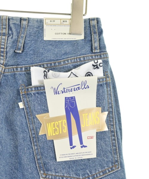 WESTOVERALLS（ウエストオーバーオールズ）デニムパンツ 青 サイズ:26(M位) レディース/2200711712195