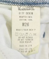 WESTOVERALLS（ウエストオーバーオールズ）デニムパンツ 青 サイズ:26(M位) レディース/2200711712201