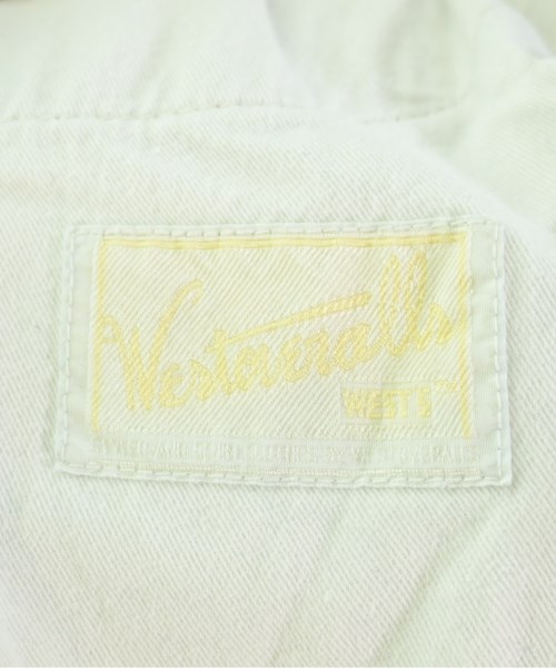 WESTOVERALLS（ウエストオーバーオールズ）デニムパンツ 青 サイズ:27(M位) レディース/2200711712225