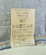 WESTOVERALLS（ウエストオーバーオールズ）デニムパンツ 青 サイズ:27(M位) レディース/2200711712225