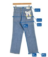 WESTOVERALLS（ウエストオーバーオールズ）デニムパンツ 青 サイズ:27(M位) レディース/2200711712225