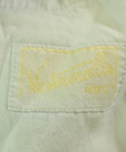 WESTOVERALLS（ウエストオーバーオールズ）デニムパンツ 青 サイズ:30(M位) メンズ/2200711712232