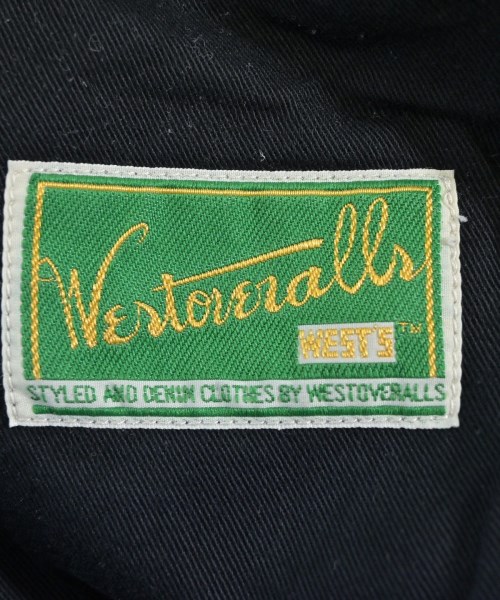 WESTOVERALLS（ウエストオーバーオールズ）デニムパンツ 黒 サイズ:30(M位) メンズ/2200646844022
