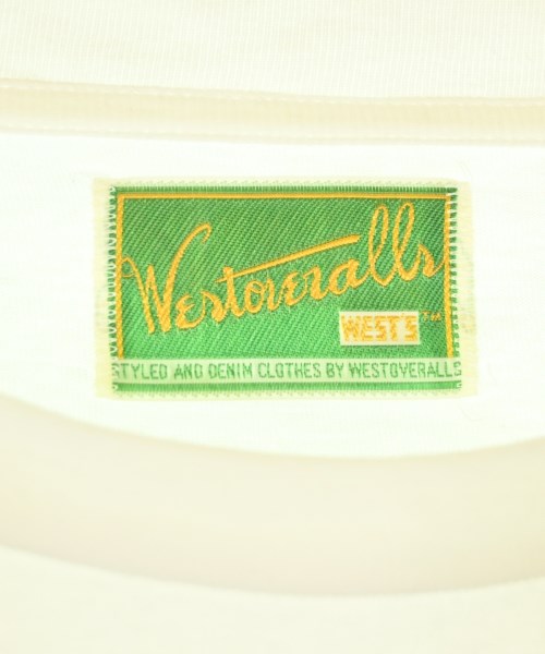 WESTOVERALLS（ウエストオーバーオールズ）Tシャツ・カットソー 白 サイズ:-(L位) メンズ/2200703370044