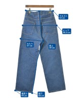 WESTOVERALLS（ウエストオーバーオールズ）デニムパンツ 青 サイズ:26(M位) レディース/2200701842086