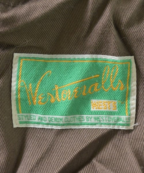 WESTOVERALLS（ウエストオーバーオールズ）デニムパンツ 茶 サイズ:32(XXL位) レディース/2200707835037