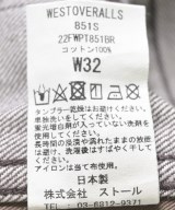 WESTOVERALLS（ウエストオーバーオールズ）デニムパンツ 茶 サイズ:32(XXL位) レディース/2200707835037