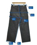 WESTOVERALLS（ウエストオーバーオールズ）デニムパンツ 黒 サイズ:30(M位) メンズ/2200664112066