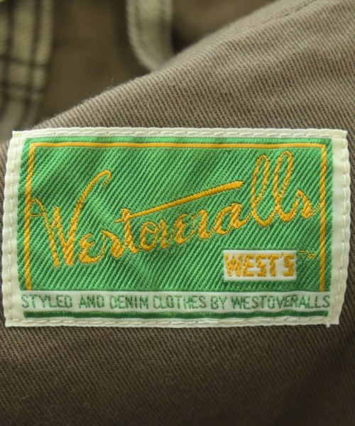 WESTOVERALLS（ウエストオーバーオールズ）デニムパンツ 茶 サイズ:30(M位) メンズ/2200667359031