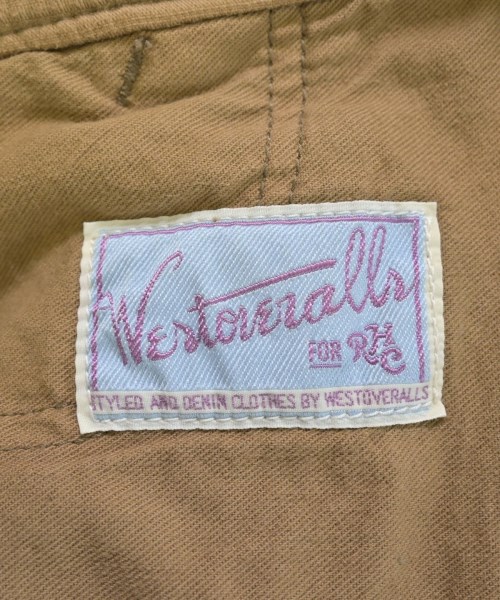 WESTOVERALLS（ウエストオーバーオールズ）オールインワン/サロペット 茶 サイズ:XS レディース/2200721257167